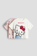 H&M 2-pack printed cotton t-shirts