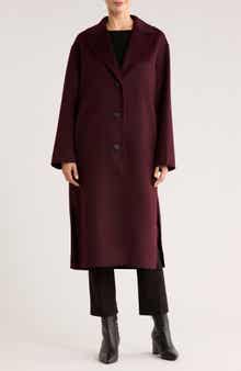 Rebecca Minkoff Double Faced Wool Reefer Coat