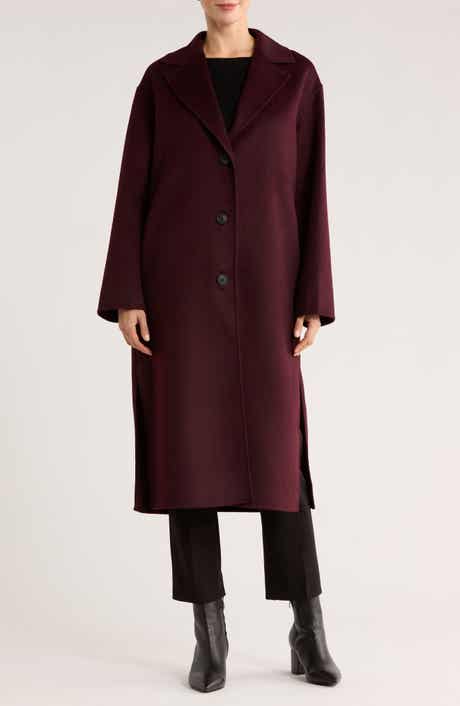 Rebecca Minkoff Double Faced Wool Reefer Coat