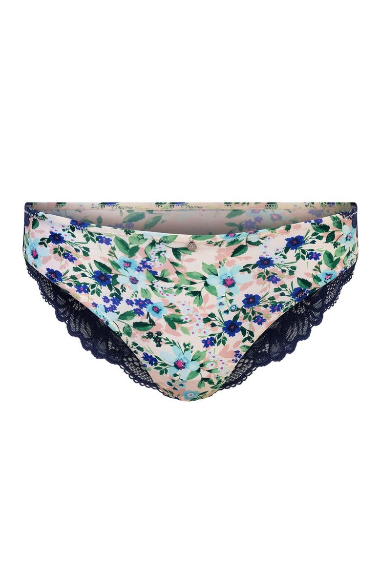 Mathilda Bikini Panties, Main, color, Floral white