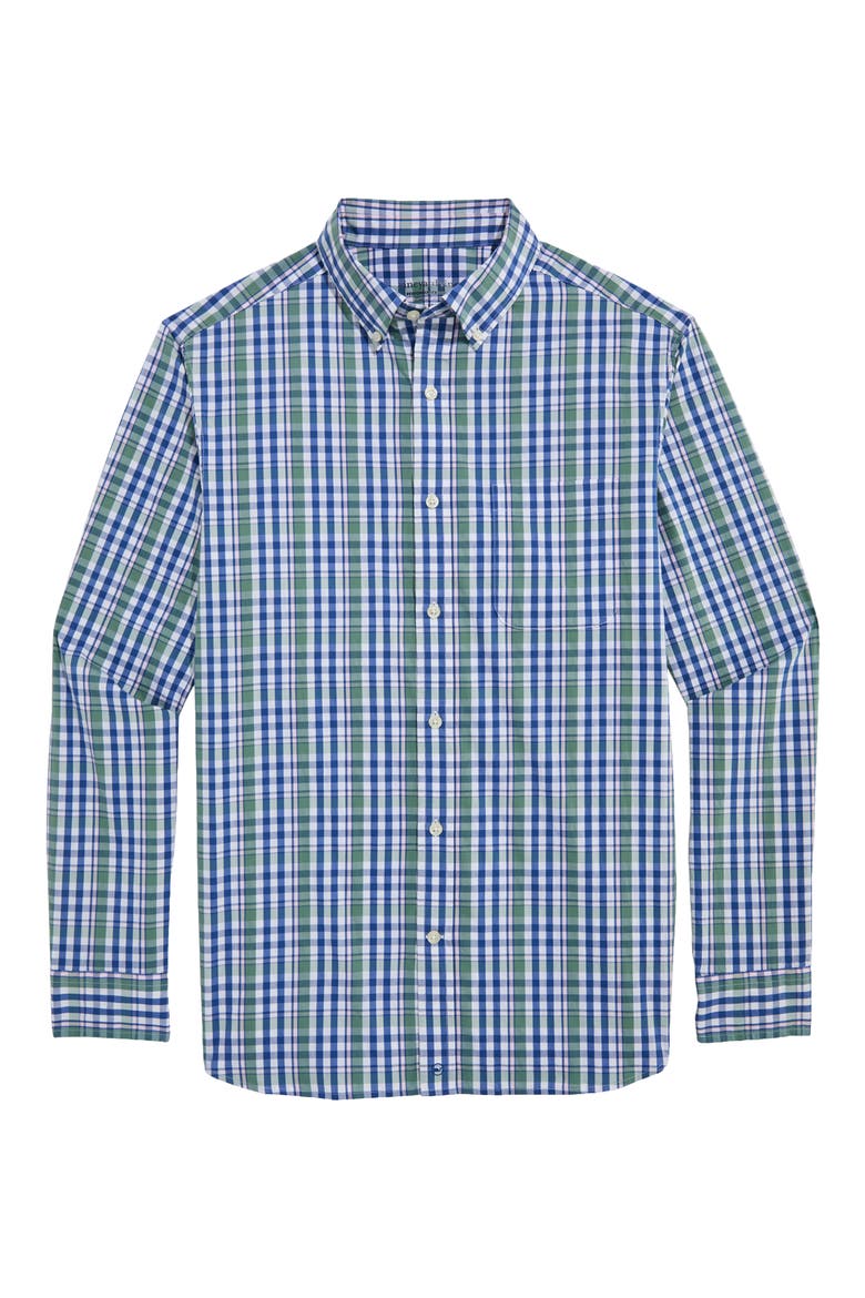 Audubon Performance Button-Up Shirt, Alternate, color, OLIVE DUSK
