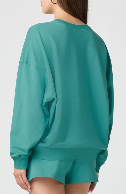 Florence By Mills Sporty Terry Crew Sweatshirt
