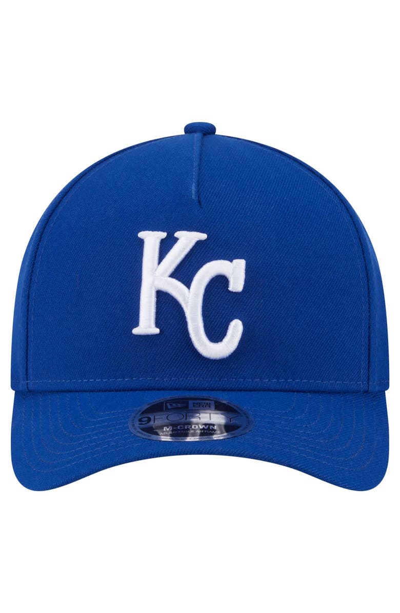 New Era Men's New Era Royal Kansas City Royals 9FORTY M-Crown Adjustable Hat, Alternate, color,
