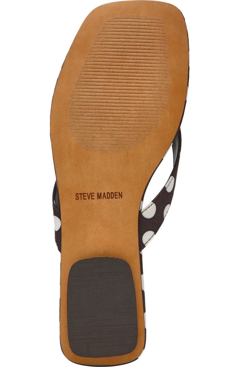 Steve Madden Trella Flip Flop, Alternate, color, Black/ White