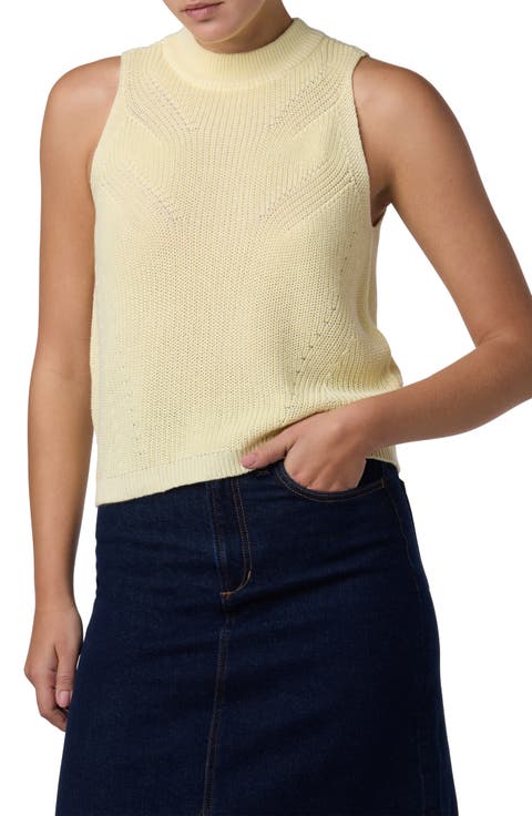 Cotton Sweater Tank Top