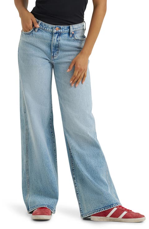 Low Rise Baggy Jeans (Blue Spruce)