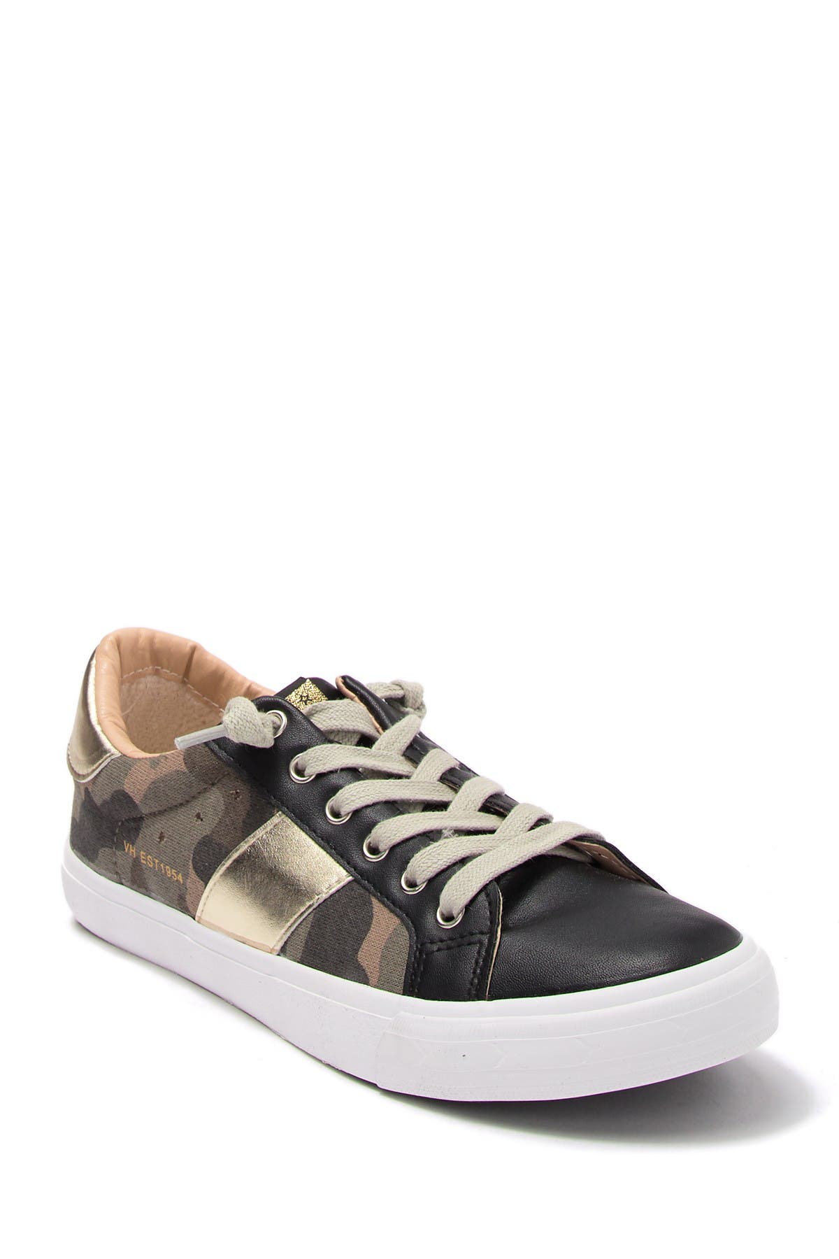 Dina Perforated Sneaker, Main, color, ARMY MULTI
