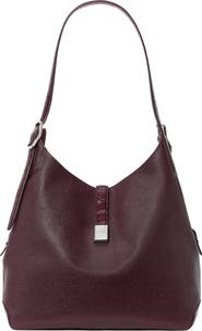 Kate Spade New York Deco Croc Embossed and Pebbled Leather Shoulder Bag