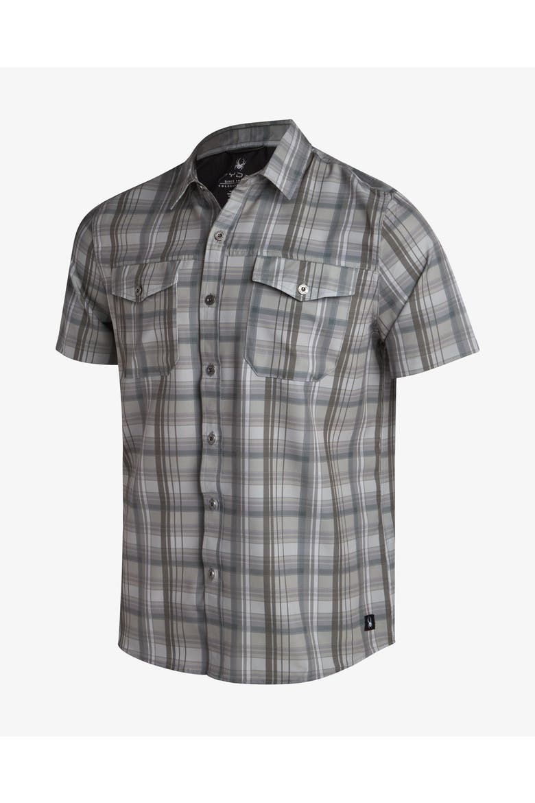 Men Seaside Collared Shirt, Main, color, Olive