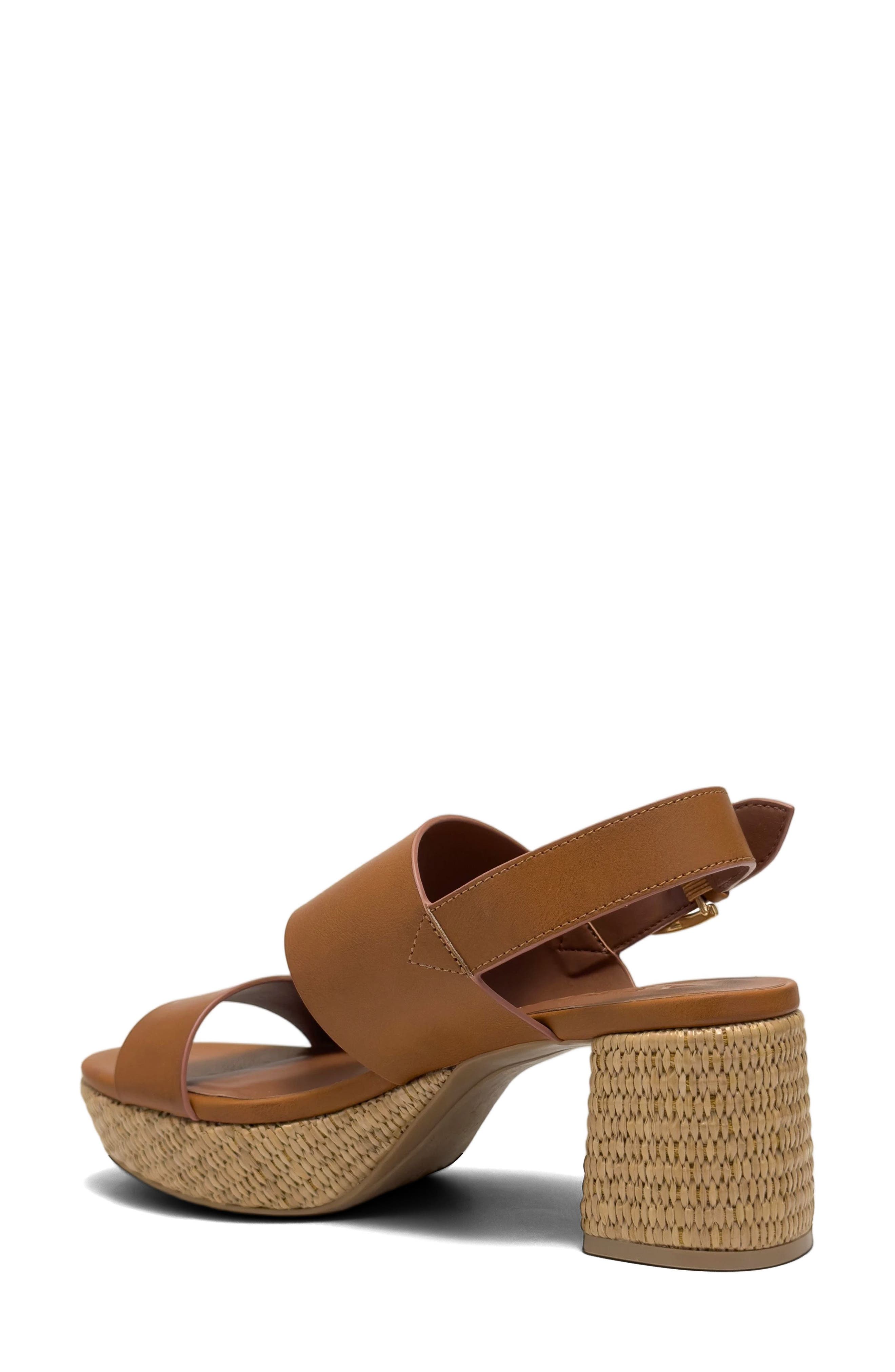 Aerosoles Camila Platform Sandal, Alternate, color, Tan