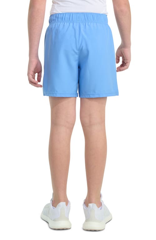 Adidas Originals Big Boys Essentials Elastic-waistband Small-logo Woven Shorts In Blue