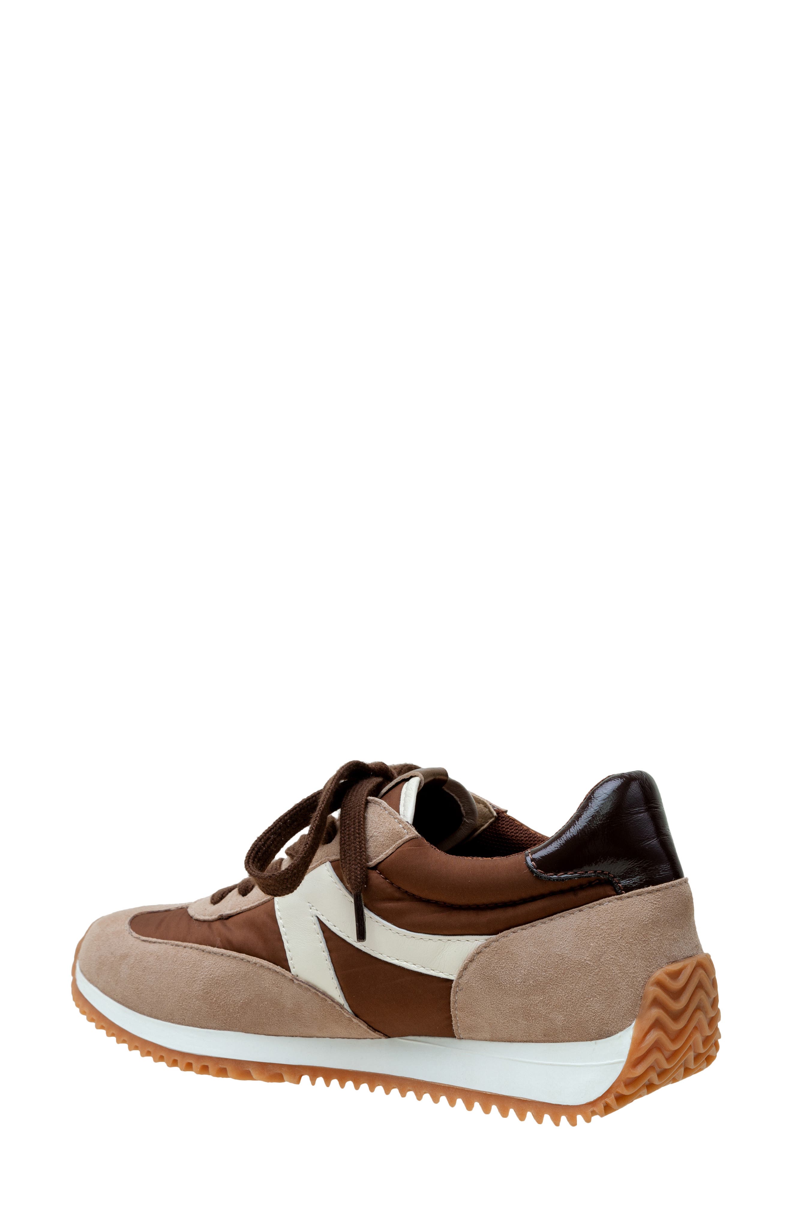Linea Paolo Kaisa Sneaker, Alternate, color, Taupe/ Chocolate/ Ivory