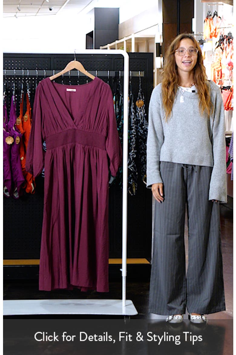 Daphne Long Sleeve Maxi Dress video