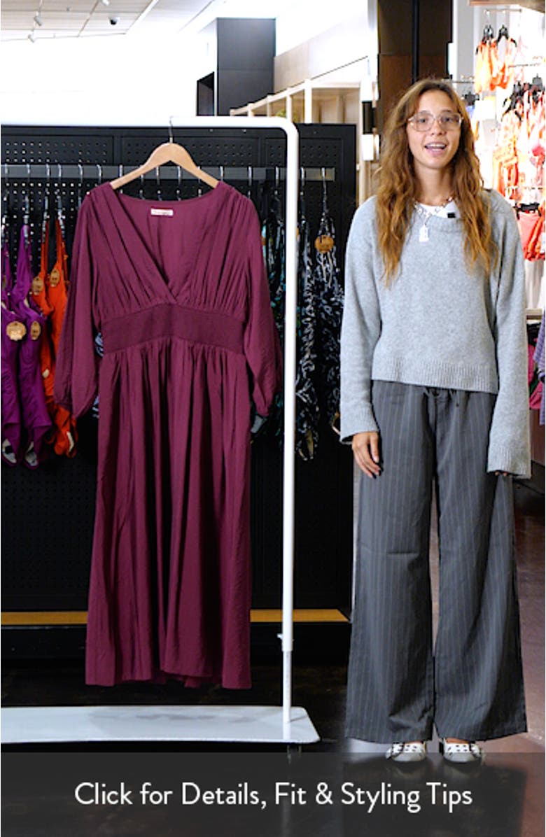 Daphne Long Sleeve Maxi Dress, sales video thumbnail