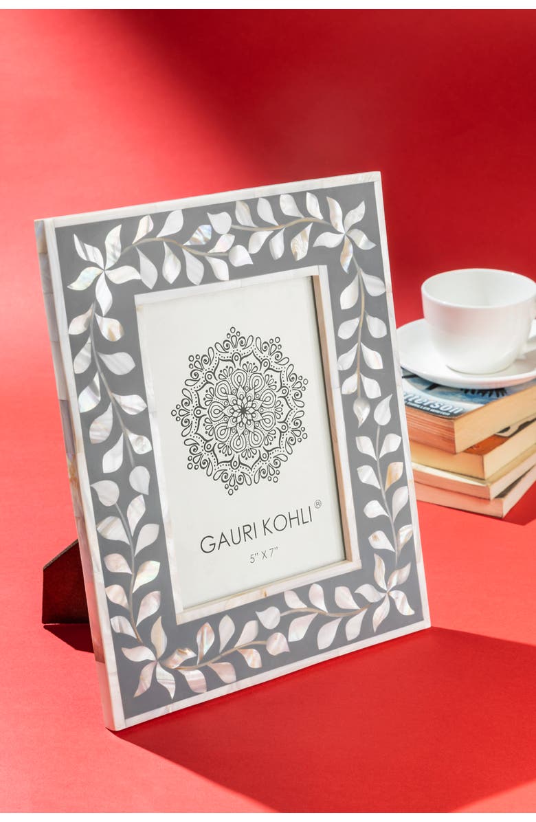 GAURI KOHLI Jodhpur Picture Frame, Alternate, color, Grey