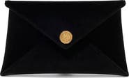 Altuzarra Medallion Velveteen Envelope Clutch