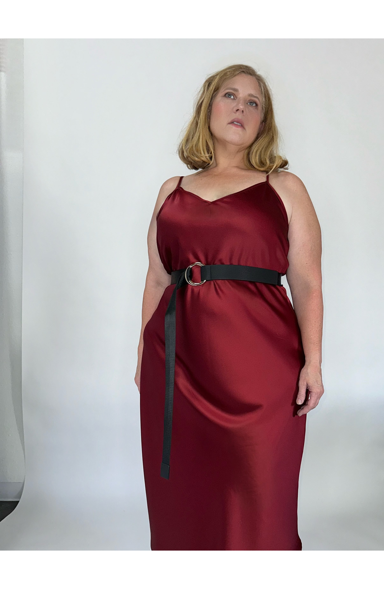 BAACAL Cabaret Slip Dress, Alternate, color, Wine