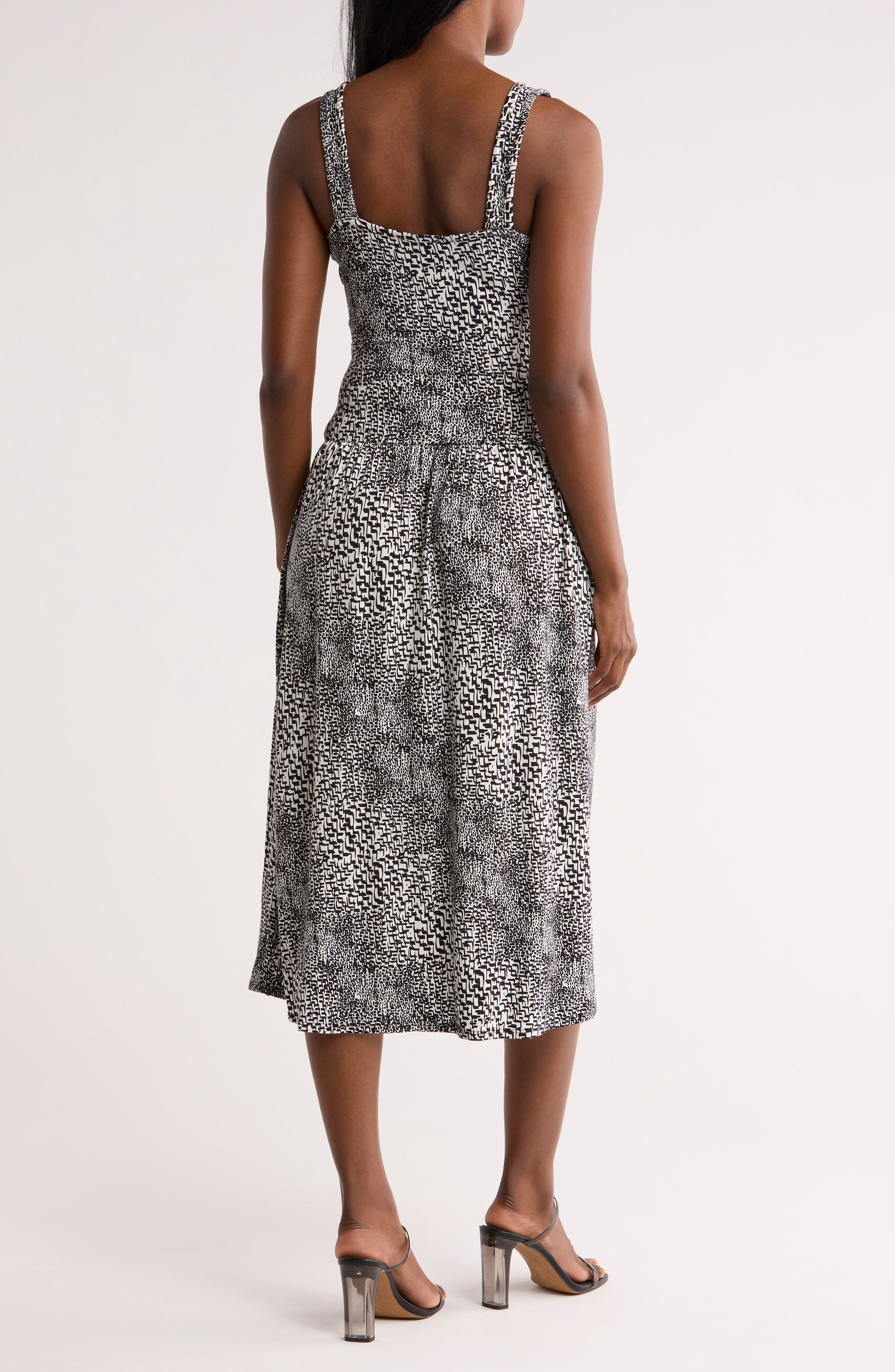 Ruched Midi Dress - image 2