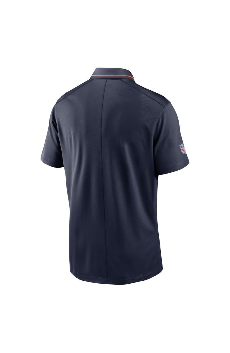 Nike Men's Nike Navy Denver Broncos Sideline Victory Performance Polo, Alternate, color,