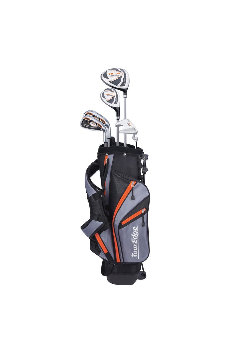 Tour Edge Hot Launch 5-8 yrs Orange Junior Complete Golf Set - Orange / Right Hand, Main, color, Black