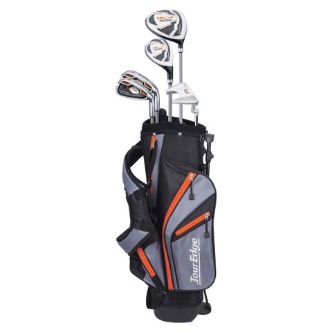 Hot Launch 5-8 yrs Orange Junior Complete Golf Set - Orange / Right Hand