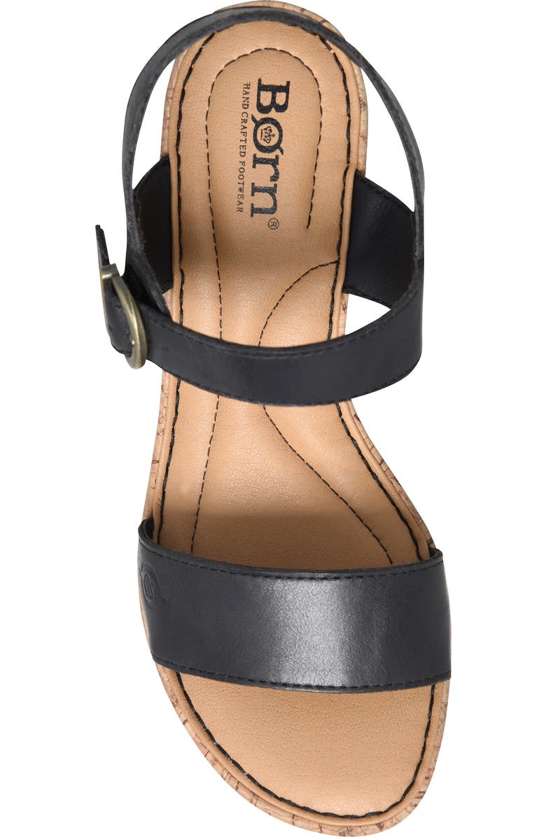 Børn Lenore Platform Wedge Sandal, Alternate, color,