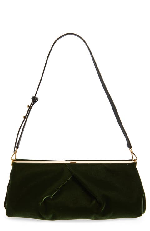 Velvet Envelope Clutch