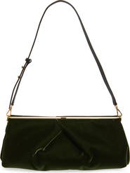 Dries Van Noten Velvet Envelope Clutch