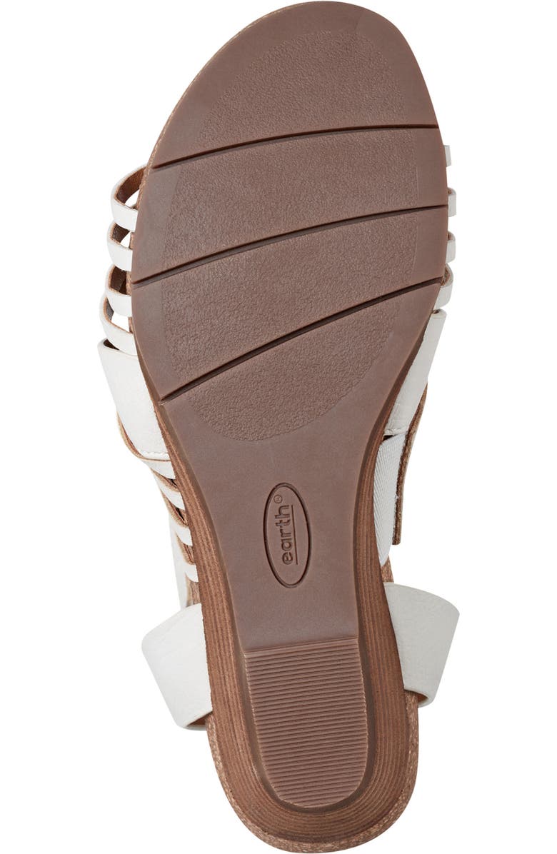 Earth<sup>®</sup> Hattie 3 Wedge Sandal, Alternate, color, White
