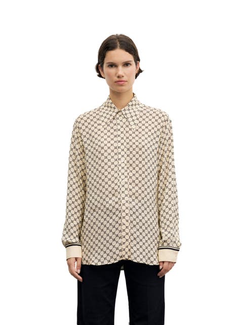 Jimi Geometric Fluid Shirt