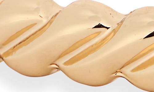 Ettika Twisted Stacking Bangle Bracelet In Gold