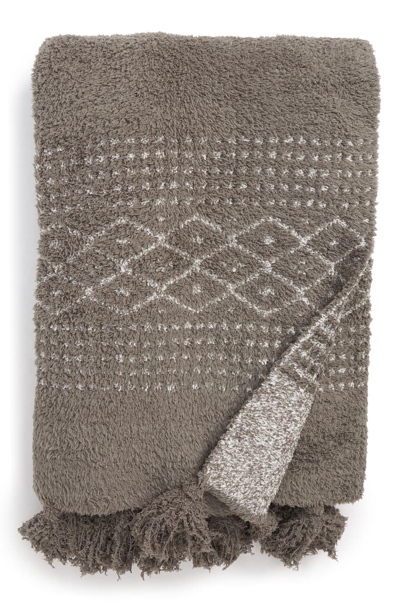 Barefoot Dreams<sup>®</sup> CozyChic<sup>®</sup> Luxe Casa Throw Blanket, Main, color,