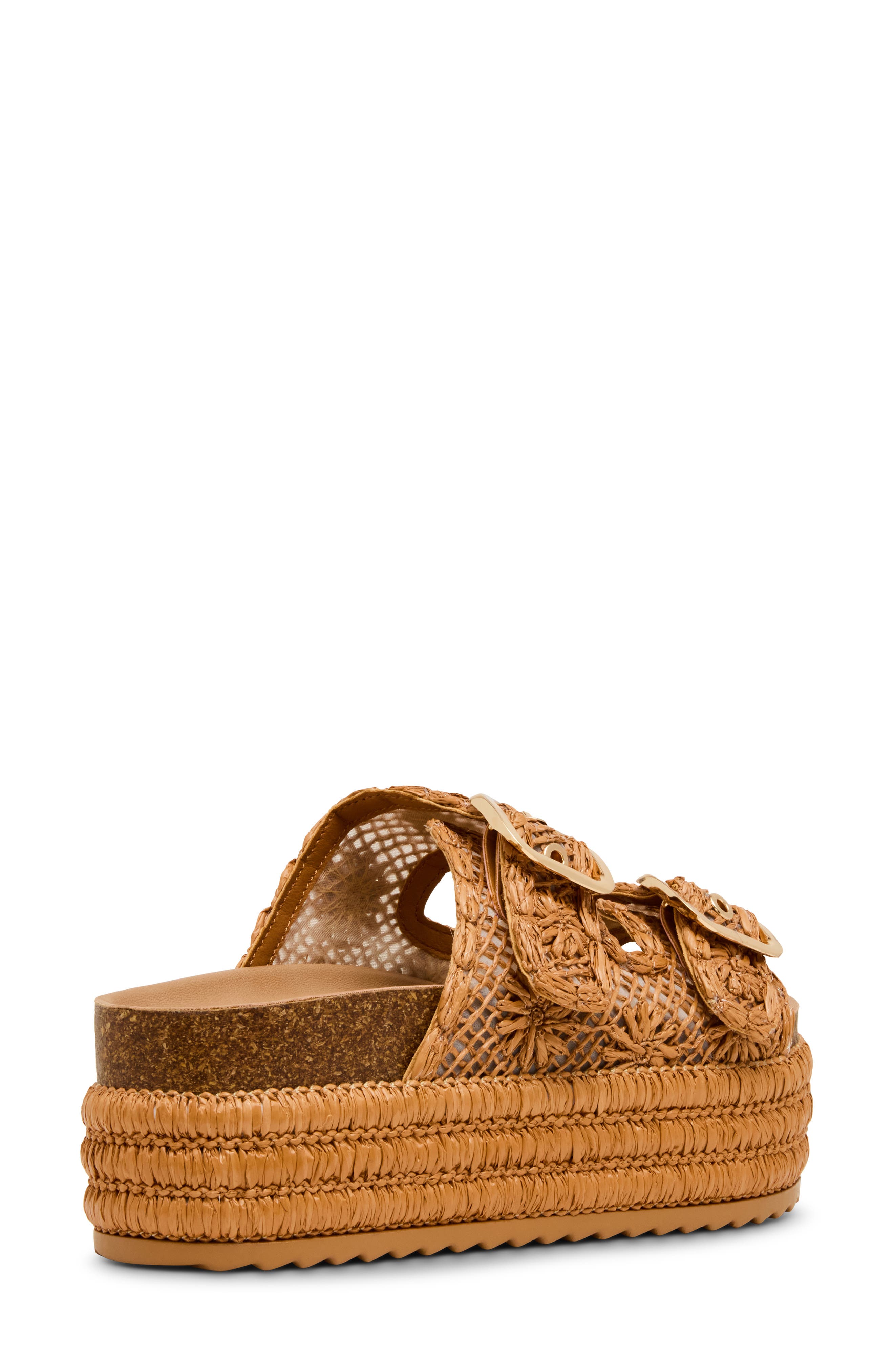 Madden Girl Bali Slide Sandal, Alternate, color, Tan Raffia