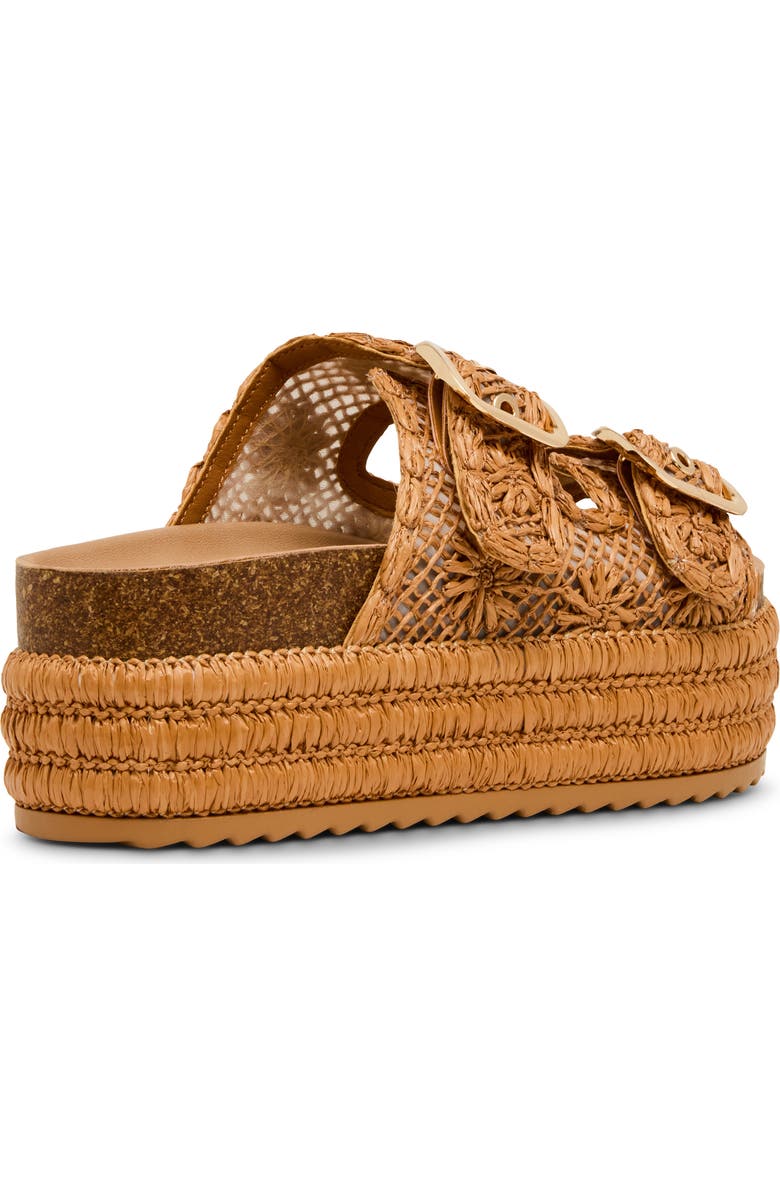 Madden Girl Bali Slide Sandal, Alternate, color, Tan Raffia