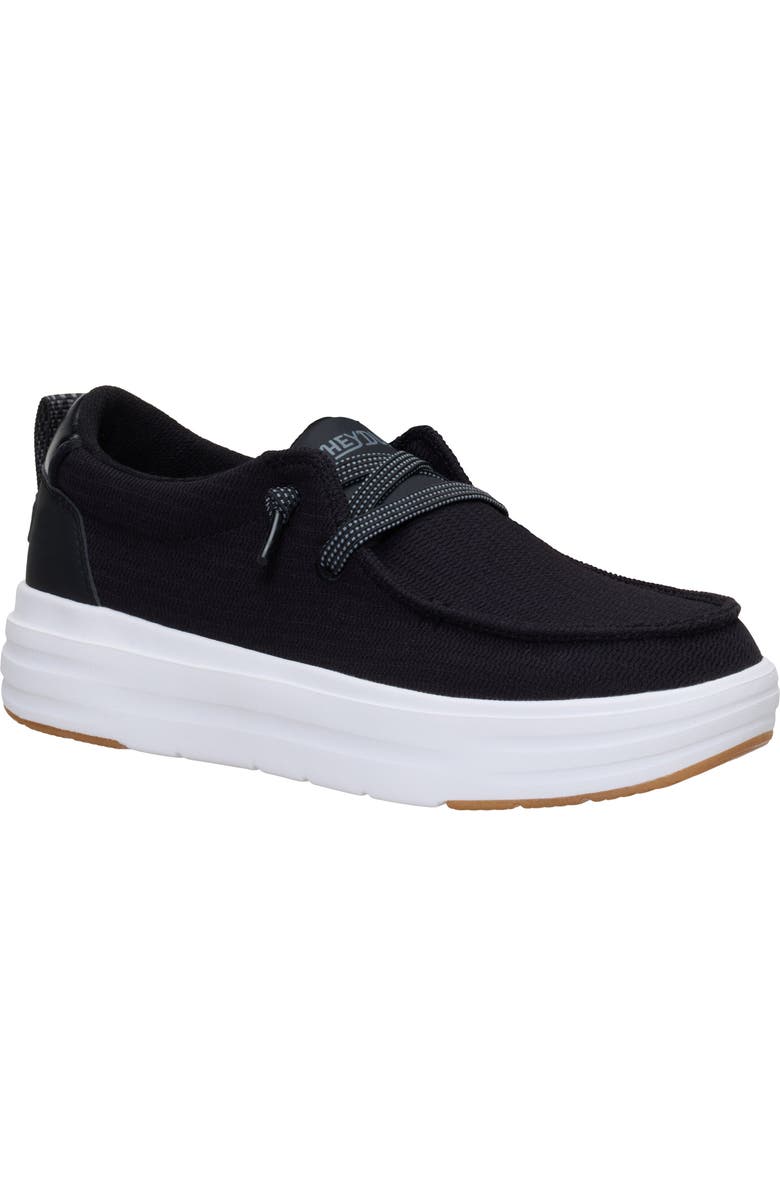 Hey Dude <p>Wendy Nova Slip-On Sneaker (Women)</p>, Main, color, Black