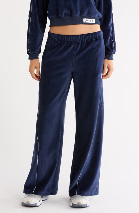 Chalet All Day Velour Straight Leg Pants