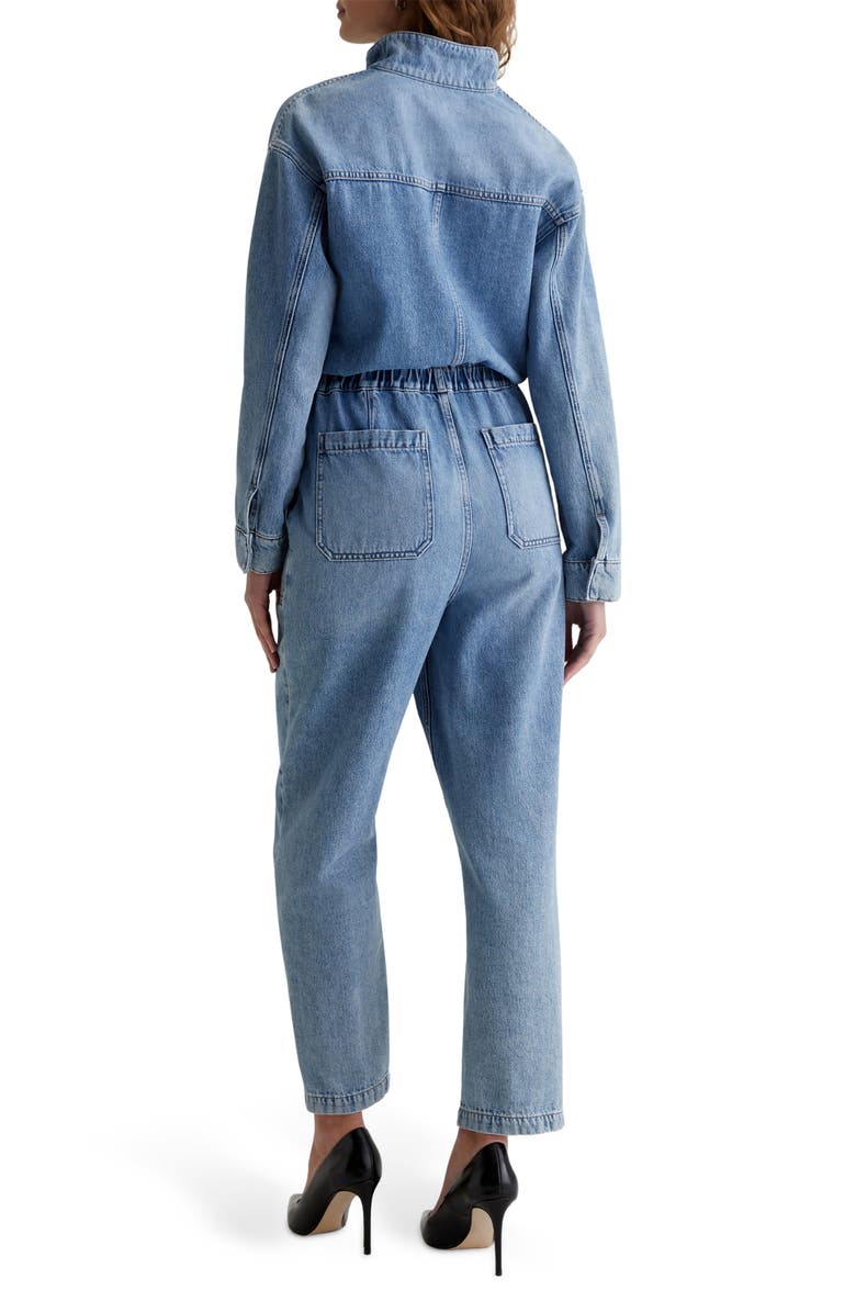 AG Nita Nonstretch Denim Jumpsuit, Alternate, color, 