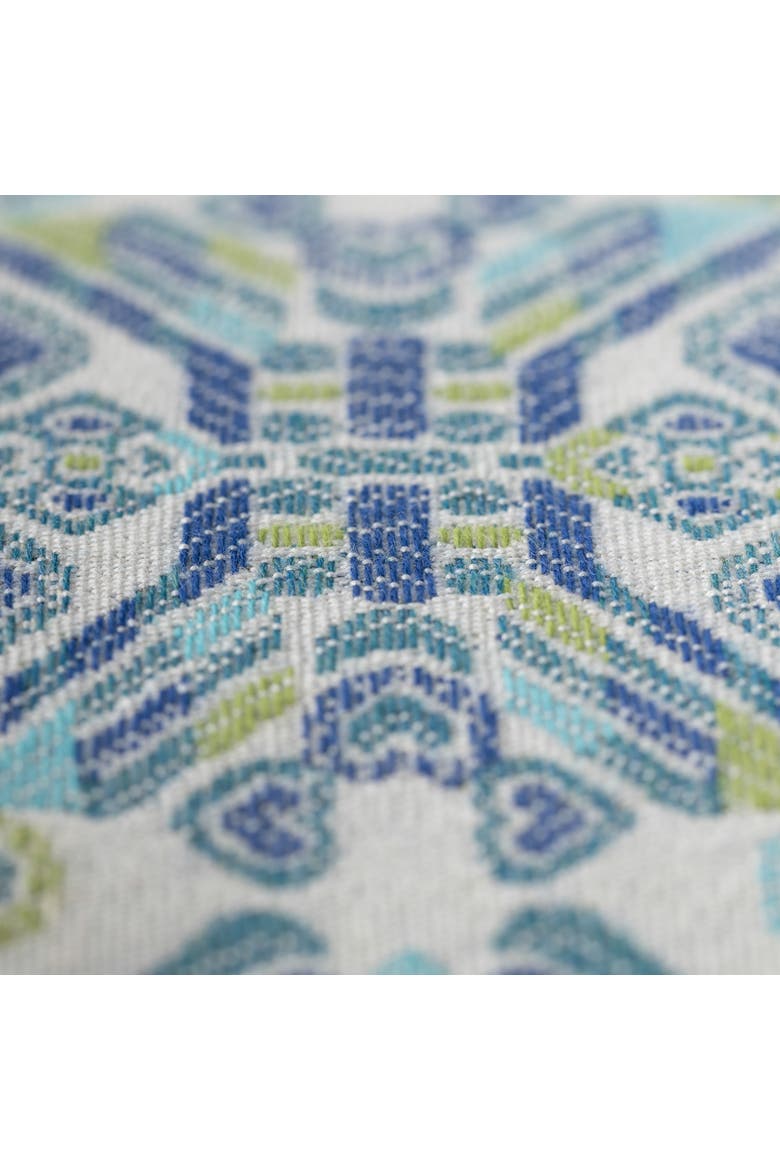 Delphi Jacquard Indoor & Outdoor Woven Accent Pillow, Alternate, color, Multi