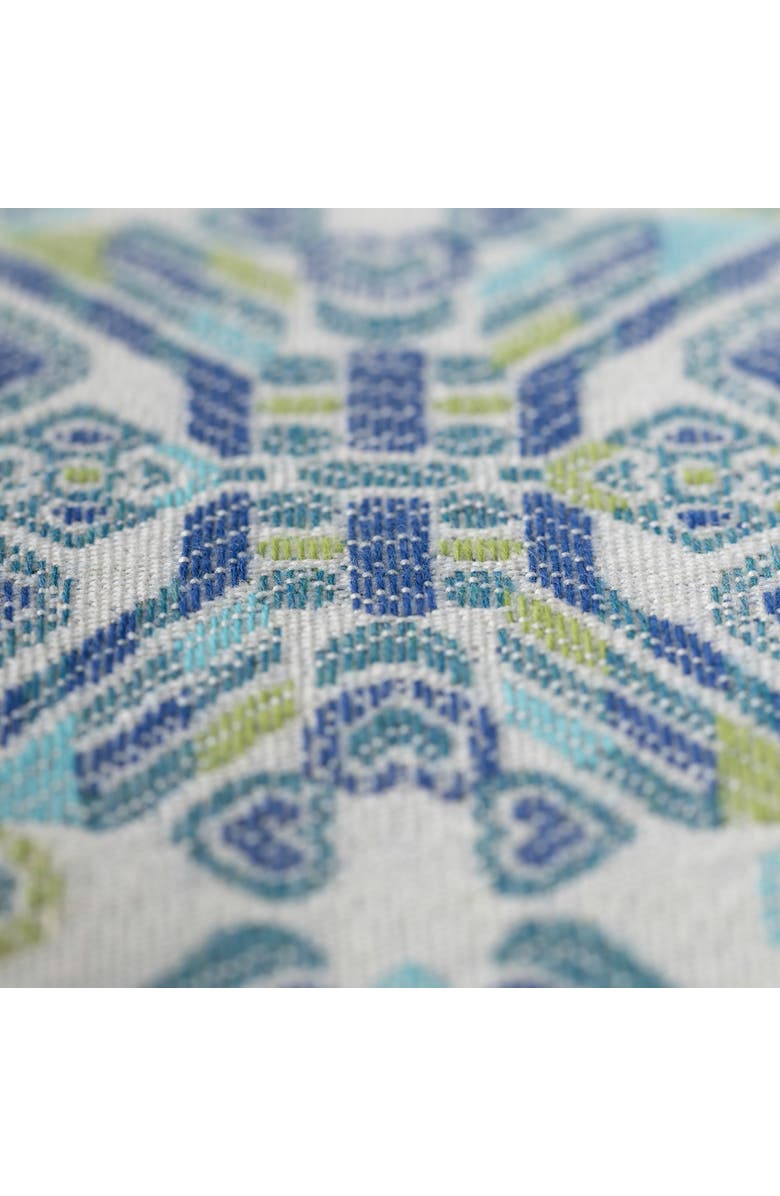 Elaine Smith Delphi Jacquard Indoor & Outdoor Woven Accent Pillow, Alternate, color, Multi