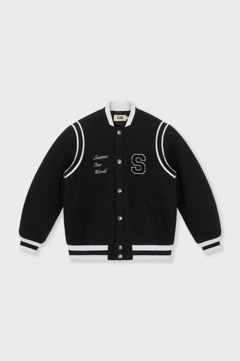 Black Varsity Jacket Kids
