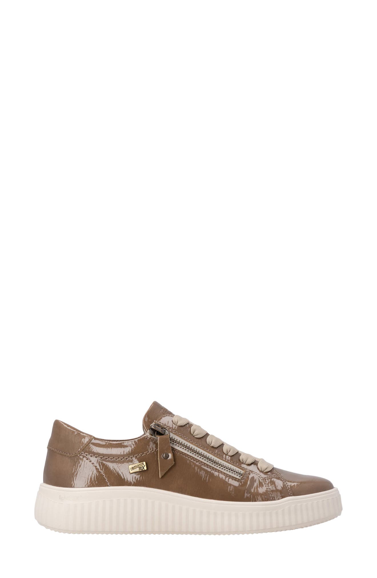 Levke 07 Faux Leather Sneaker, Alternate, color, FANGO