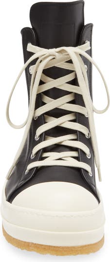 スニーカー Rick Owens Black Milk White Creep Sneakers Rick Owens Black/milk white Creep sneakers | TheDoubleF