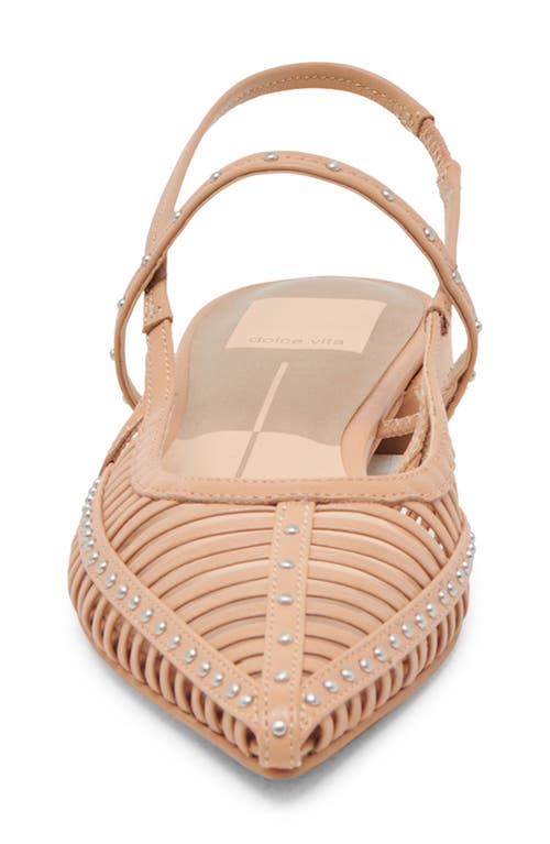 Dolce Vita Phinly Pointed Toe Slingback Flat