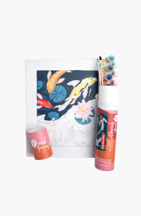 Koi Fish Paint by Numbers Kit