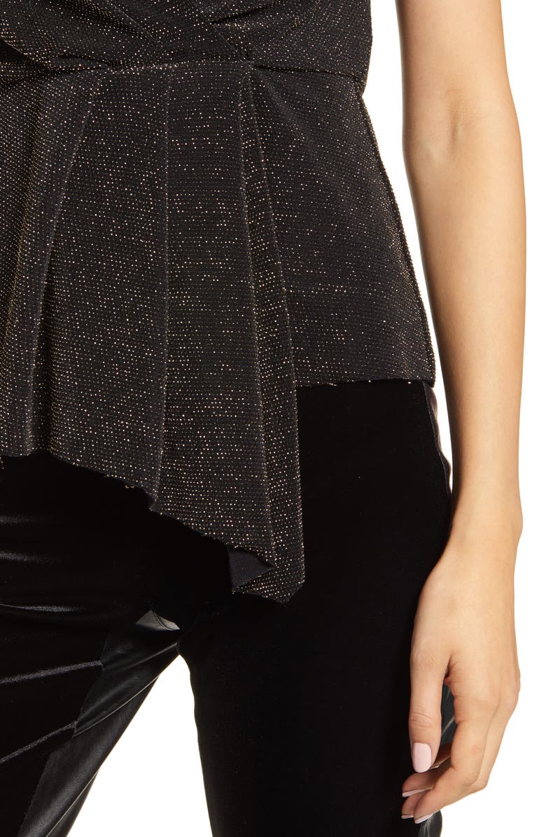 Bailey 44 Lauren Metallic Drape Top, Alternate, color,