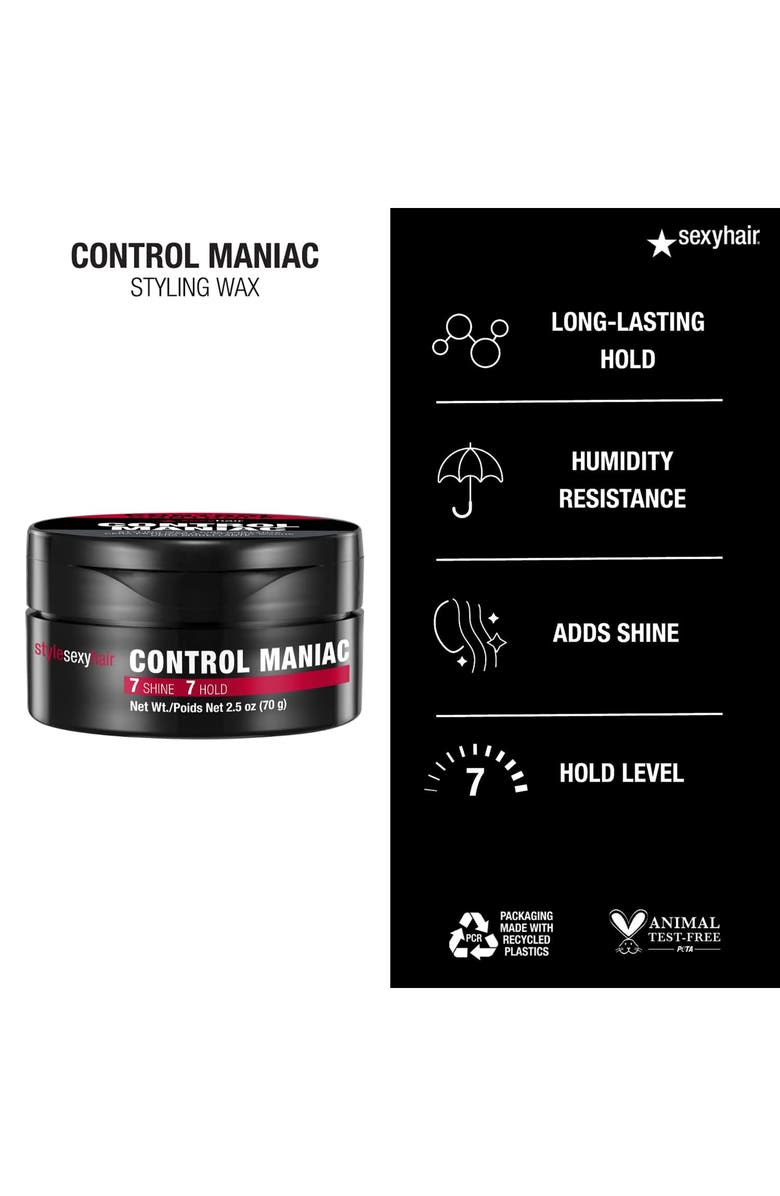 BIG SEXY HAIR Style Sexy Hair Control Maniac Styling Wax, Alternate, color,