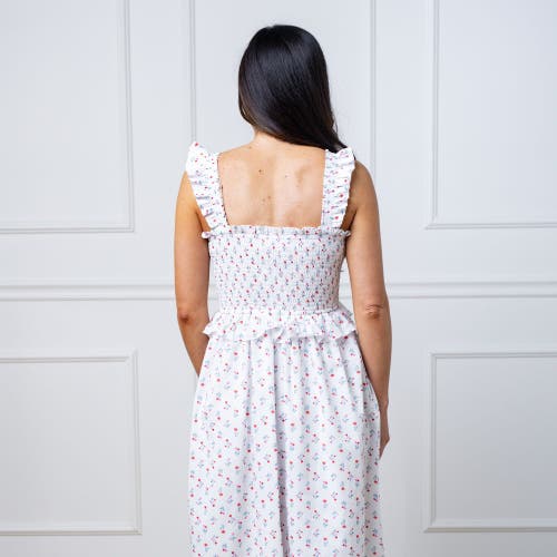 Hope & Henry Organic Smocked Sundress In Paris Floral