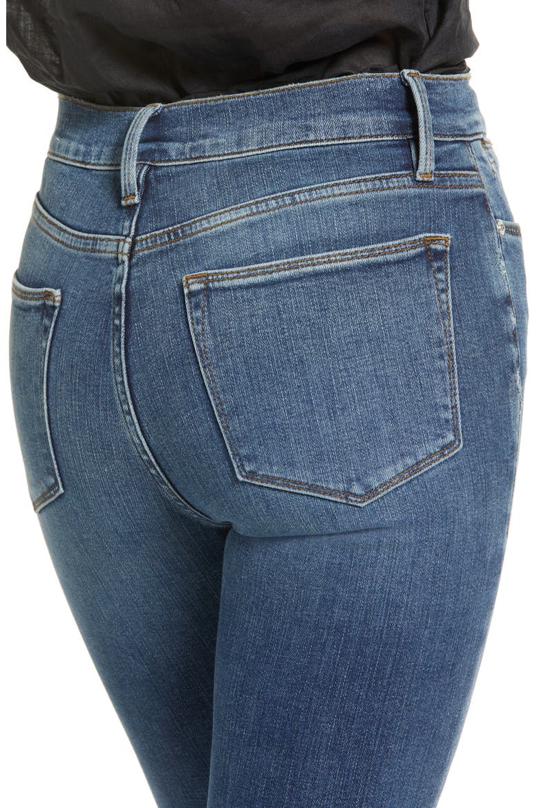 Le High Waist Crop Skinny Jeans, Alternate, color, CROSSLANE