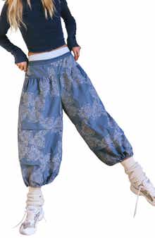 Free People FP Movement Gonna Love Me Eyelet Crop Joggers