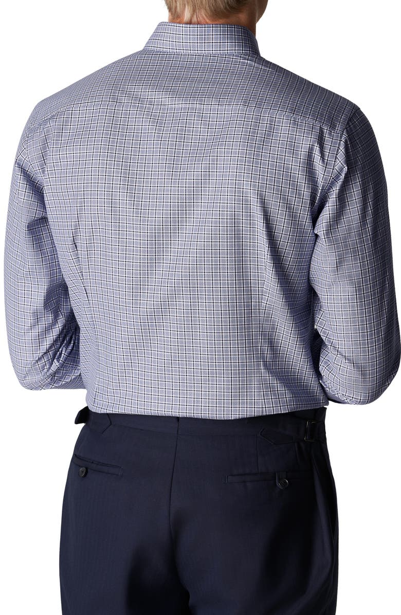 Eton Contemporary Fit Plaid Dress Shirt, Alternate, color, 